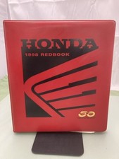 Honda Redbook Motorcycle & ATV Dealer Model Guide w/ Spec Sheets 1998 Genuine picture