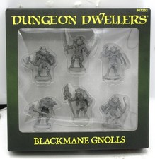 Reaper 07202 Blackmane Gnolls (Bones USA Dungeon Dwellers) Hyenamen Warriors picture