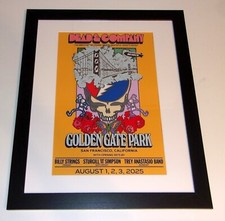 FRAMED Grateful Dead 2025 San Francisco 60th Anniversary Dead & Co Weir 23