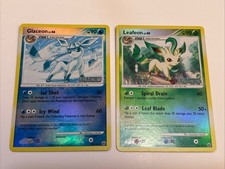 2008 Pokemon Leafeon 24/100 And Glaceon 20/100 Promo Near Mint Set picture