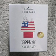 Peanuts Gang Patriotic Snoopy Ornament Limited Edition NEW picture