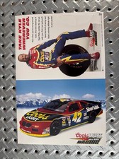 1996 Kyle Petty framed mini stand-up VGC - Never Folded VHTF picture