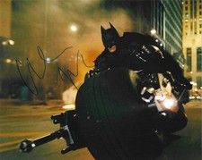 Christian Bale Signed Batman The Dark Knight Photo Autographed Backett COA picture