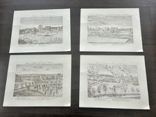 Vintage Amos Doolittle Revolutionary War Prints – Concord Bicentennial Set 1975 picture