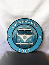 Volkswagen Bus 1967 – Classic VW T1 Vintage Heavy Metal Sign – 50 cm (19.7”) picture