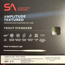 Scientific Anglers Amplitude Textured Trout Standard Fly Line WF-2-F Multi Color picture