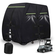 NEW Waterproof Golf Cart Covers 112 inch For 4 Passenger 2 Passenger Heavy Duty picture