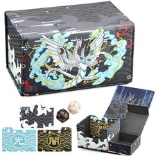 Yu-Gi-Oh Cyber Dragon TCG OCG Large Capacity Premium Leather Deck Box YGO picture