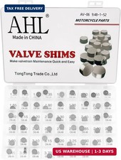 9.48mm O.D. 1.20mm-4.00mm Thick Adjustable Valve Shim Kit for Honda CRF450R CRF4 picture