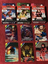 2022 Uno Ultimate Marvel 1st Edition 3 Add-On Packs and 6 Foil Cards. Brand New picture