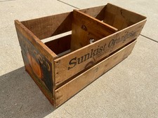 Sunkist Oranges Fruit Crate 