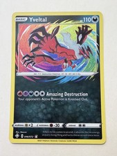 2021 Sword & Shield Shining Fates Yveltal 46/72 Holo picture