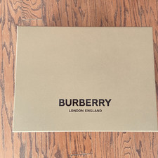 Burberry London England Empty Large Gift Box Brown 16