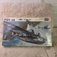 Revell Catalina PBY-5A Black Cat 1/72 Scale Model Kit H-211:200 Vintage WWII picture
