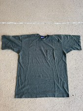Men's Vintage 90s Honors Single-Stitch Pocket T-Shirt - Green - Large picture