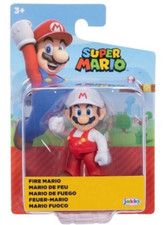 NEW Jakks 42546 FIRE MARIO 2.5 Inch Mini-Figure Super Mario Bros Nintendo toy picture
