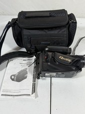 NEW Vintage Quasar VM-D52 VHS-C Palmcorder Camcorder w/ Case & Manual picture