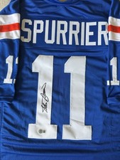 Steve Spurrier Signed Florida Gators Custom Jersey Beckett picture