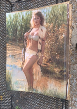 VINTAGE 1970’s TANYA TUCKER ORIGINAL POSTER SEXY POSE VG picture