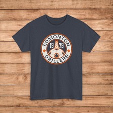Edmonton Drillers 1979 Vintage Circle Soccer Premium Unisex T-Shirt - Oiler picture