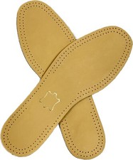 Genuine Leather Full Insoles Flat Shoe Inserts Comfort  Four Seasons Men Women picture