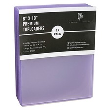 Platinum Protectors 8x10 Toploaders Premium Photo Plastic Rigid Holders Sleeves picture