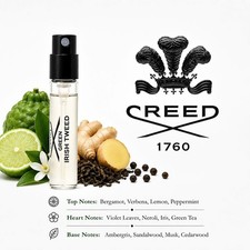 CREED GREEN IRISH TWEED FOR HIM EAU DE PARFUM 2ML SAMPLE SPRAY🎁Authentic picture
