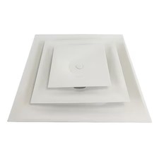 Titus Tms-3-8-24X24 Diffuser, Ceiling, 8