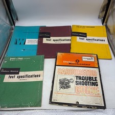 Vintage Delco-Remy Test Specifications Manuals Lot 1956-1966 + Carburetor Guide picture
