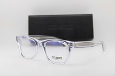 NEW CUTLER AND GROSS CGOP 9101 04 CLEAR SILVER AUTHENTIC EYEGLASSES 51-22 picture
