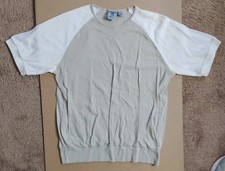 Vtg Trader Bay Womens XL Top 21 Pit 26.5 Long Tawian Stain picture
