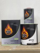 GM / Chevy WA8555/u8555/8555 Black Basecoat paint & Gallon Clear Kit picture
