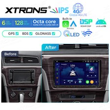 XTRONS 9 Inch Android Car Stereo for VW Skoda Seat Octa Core 6GB 128GB QLED GPS picture