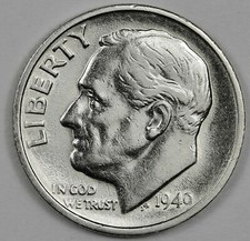 1949-S Roosevelt Dime Silver High Grade Inventory H 167910 picture
