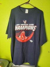 Vintage 2004 Boston Red Sox American League Champions Shirt Size XL Y2K picture