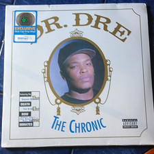 Dr. Dre The Chronic Walmart Exclusive Hub Cap Gray Colored Vinyl 2LP picture