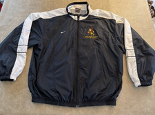 Vintage Y2K Nike Valparaiso Football Full Zip Windbreaker Jacket Men's XL picture