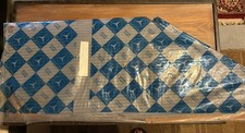 Mercedes W126 S SE Door Panel Fabric Trim Insert Set Color 7098 Genuine NOS picture