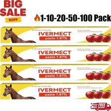 New Paste Wormer Horse Dewormer Apple Flavor US  EXP 1/2028 picture