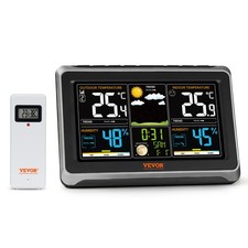 7-in-1 Weather Station Wireless Weather Station with Sensor Atomic Clock picture