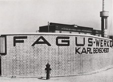 1928 Albert Renger-Patzsch Shoe Factory Fagus Alfeld Vintage Industrial Photo picture