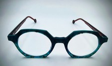 l.a. Eyeworks Quinto 657 - MALACHITE MIX Women's Eyeglasses 47/21/140 NEW picture