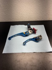 ASV F4 Lever Set PRO PACK Blue Short Suzuki RM65 2003-05 RM85 2002-2026 picture