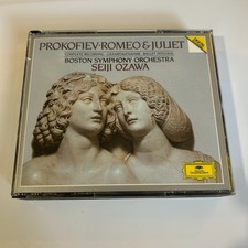 Sergei Prokofiev Romeo & Juliet Boston Symphony Orchestra Seiji Ozawa CD picture