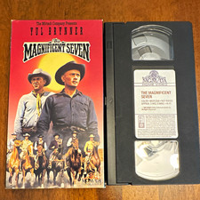 MGM/UA Home Video VHS NTSC The Magnificent Seven NR 1960 Sturges Former Rental picture