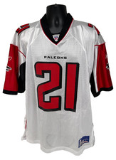 Vintage Reebok DeAngelo Hall #21 Atlanta Falcons Mens NFL On Field Jersey Size L picture