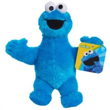 Sesame Street Cookie Monster Plush Toy 8 Inch Soft Stuffed Cuddly Friend picture