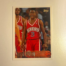 Topps 1996-97 Topps Allen Iverson #171 Philadelphia 76ers GRADEABLE picture