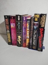 Lot of 8 - STEPHEN KING  Large Size PB/HC Books:Dark Tower 1-5,7,Dark Half +Othe picture