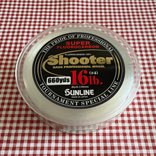 SUNLINE Shooter Super Fluorocarbon 16 lb 660 yds #4 Clear 0.330mm picture